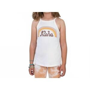 NEW TINY WHALES aloha tank in natural